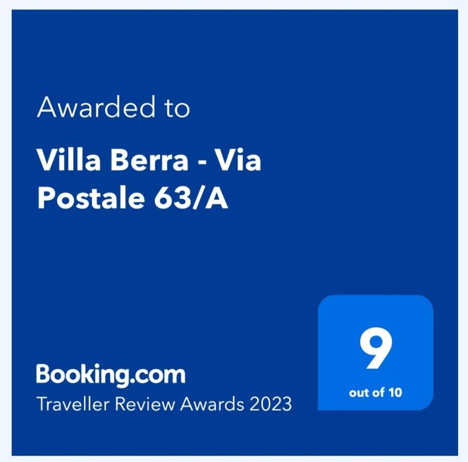 Villa Berra - Via Postale 63/A ภายนอก รูปภาพ